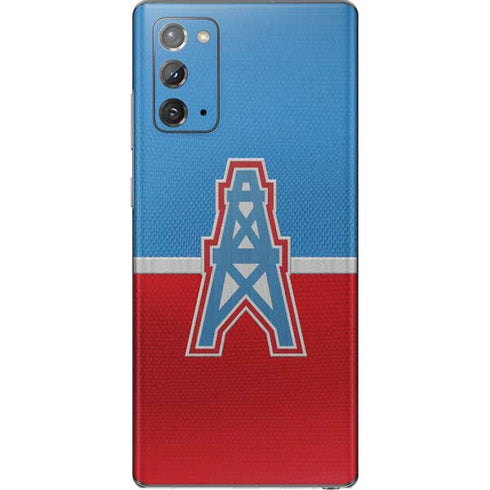 NFL Houston Oilers Vintage Galaxy Note20 5G Skin